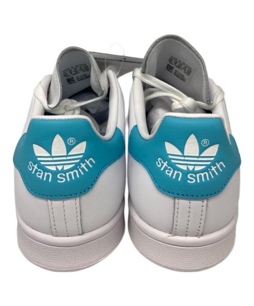 adidas（アディダス）adidas (アディダス) STANSMITH ホワイト×ブルー サイズ:27.5cm 未使用品の古着・服飾アイテム