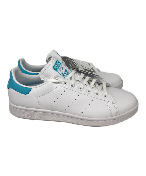 adidas（アディダス）adidas (アディダス) STANSMITH ホワイト×ブルー サイズ:27.5cm 未使用品の古着・服飾アイテム
