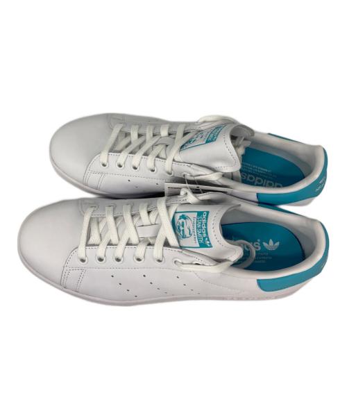 adidas（アディダス）adidas (アディダス) STANSMITH ホワイト×ブルー サイズ:27.5cm 未使用品の古着・服飾アイテム