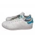 adidas (アディダス) STANSMITH ホワイト×ブルー サイズ:27.5cm 未使用品：7000円