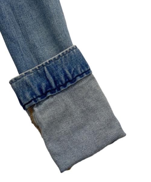 Calvin Klein Jeans（カルバンクラインジーンズ）Calvin Klein Jeans (カルバンクラインジーンズ) デニムジャケット スカイブルー サイズ:XSの古着・服飾アイテム