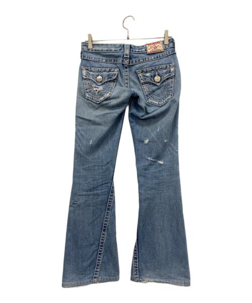 TRUE RELIGION（トゥルー レリジョン）TRUE RELIGION (トゥルー レリジョン) フレアデニム スカイブルー サイズ:w25の古着・服飾アイテム
