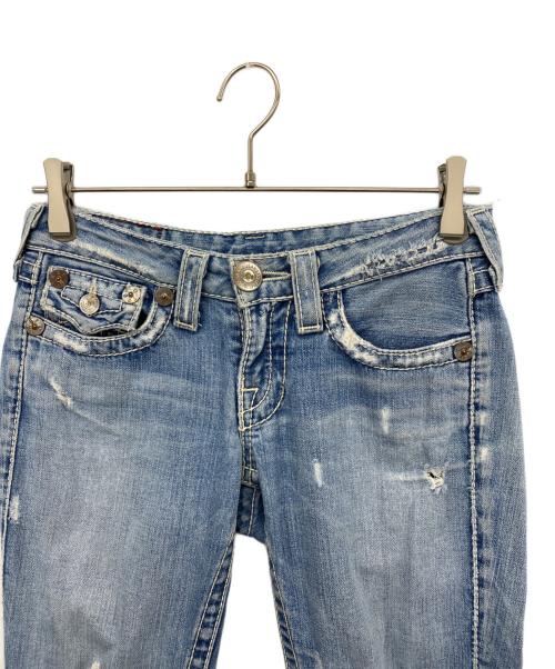 TRUE RELIGION（トゥルー レリジョン）TRUE RELIGION (トゥルー レリジョン) フレアデニム スカイブルー サイズ:w25の古着・服飾アイテム