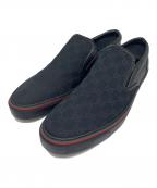GUCCIグッチ）の古着「ローカットスニーカー」｜ブラック