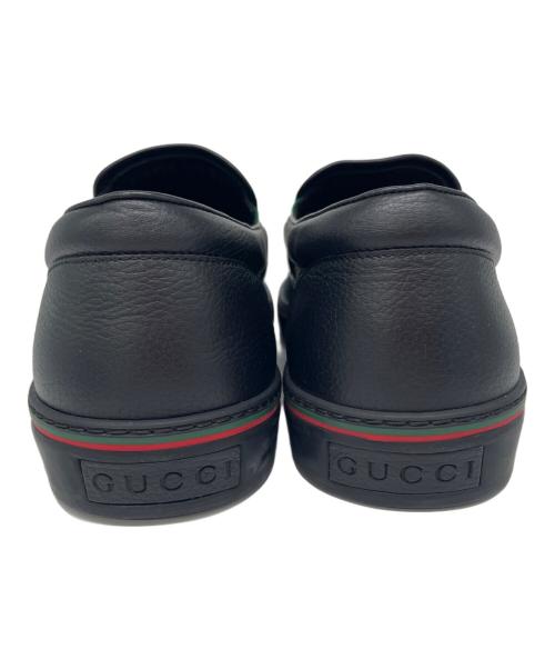 GUCCI（グッチ）GUCCI (グッチ) ローカットスニーカー ブラック サイズ:14.5の古着・服飾アイテム
