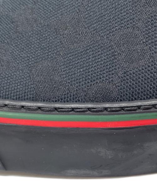 GUCCI（グッチ）GUCCI (グッチ) ローカットスニーカー ブラック サイズ:14.5の古着・服飾アイテム