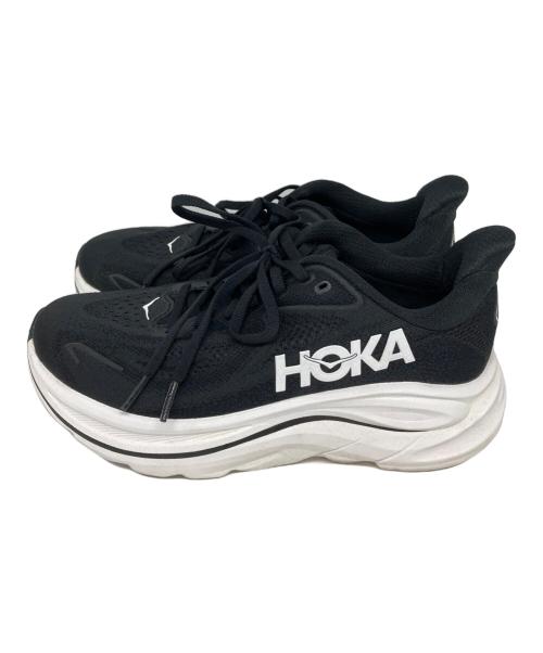 HOKA（ホカ）HOKA (ホカ) CLIFTON 10 ブラック×ホワイト サイズ:23.5cmの古着・服飾アイテム