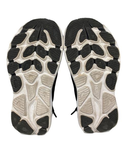 HOKA（ホカ）HOKA (ホカ) CLIFTON 10 ブラック×ホワイト サイズ:23.5cmの古着・服飾アイテム