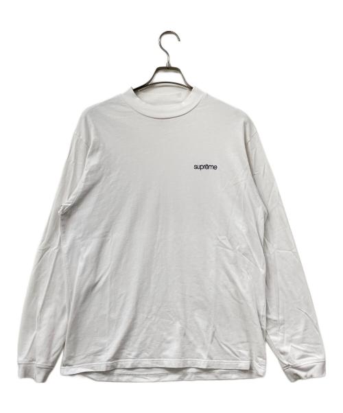 SUPREME（シュプリーム）SUPREME (シュプリーム) 長袖Tシャツ ホワイト サイズ:Ｍの古着・服飾アイテム