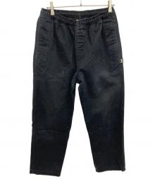 stussy（ステューシー）の古着「Brushed Beach Pants」｜ブラック