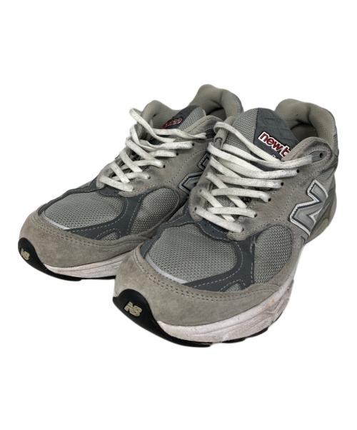 NEW BALANCE（ニューバランス）NEW BALANCE (ニューバランス) 990 v3 グレー サイズ:24.5cmの古着・服飾アイテム
