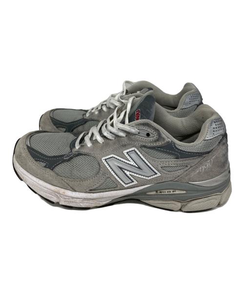 NEW BALANCE（ニューバランス）NEW BALANCE (ニューバランス) 990 v3 グレー サイズ:24.5cmの古着・服飾アイテム