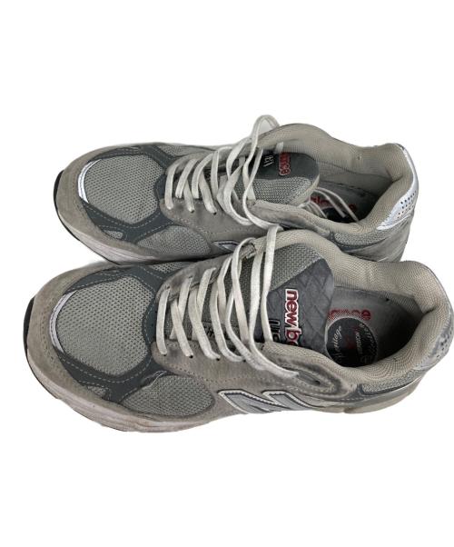 NEW BALANCE（ニューバランス）NEW BALANCE (ニューバランス) 990 v3 グレー サイズ:24.5cmの古着・服飾アイテム