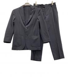 LARDINI（ラルディーニ）の古着「EASY WEAR セットアップスーツ」｜ネイビー