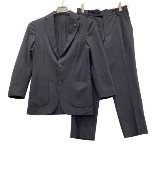 LARDINI（ラルディーニ）LARDINI (ラルディーニ) EASY WEAR セットアップスーツ ネイビー サイズ:42の古着・服飾アイテム