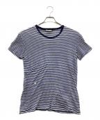 Diorディオール）の古着「ボーダーTシャツ」｜ネイビー×ホワイト