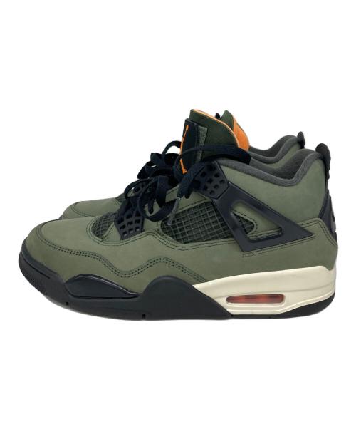 NIKE（ナイキ）NIKE (ナイキ) UNDEFEATED (アンディフィーテッド) AIR JORDAN4 RETORO OG グリーン サイズ:26cmの古着・服飾アイテム
