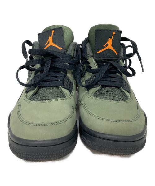 NIKE（ナイキ）NIKE (ナイキ) UNDEFEATED (アンディフィーテッド) AIR JORDAN4 RETORO OG グリーン サイズ:26cmの古着・服飾アイテム