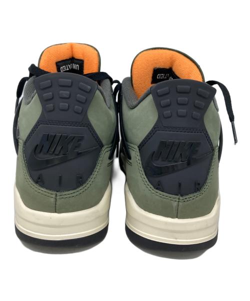 NIKE（ナイキ）NIKE (ナイキ) UNDEFEATED (アンディフィーテッド) AIR JORDAN4 RETORO OG グリーン サイズ:26cmの古着・服飾アイテム