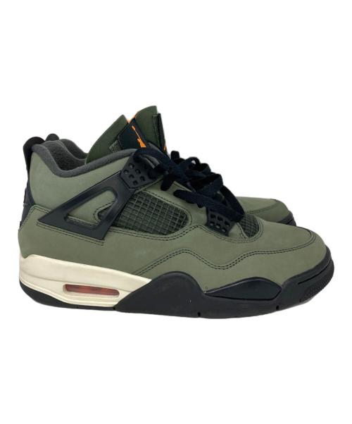 NIKE（ナイキ）NIKE (ナイキ) UNDEFEATED (アンディフィーテッド) AIR JORDAN4 RETORO OG グリーン サイズ:26cmの古着・服飾アイテム