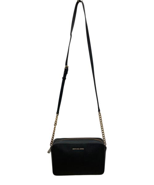 MICHAEL KORS（マイケルコース）MICHAEL KORS (マイケルコース) ショルダーバッグ ブラックの古着・服飾アイテム