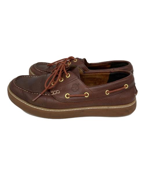 Timberland（ティンバーランド）Timberland (ティンバーランド) デッキシューズ ブラウン サイズ:25.5cmの古着・服飾アイテム