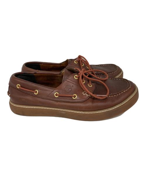 Timberland（ティンバーランド）Timberland (ティンバーランド) デッキシューズ ブラウン サイズ:25.5cmの古着・服飾アイテム