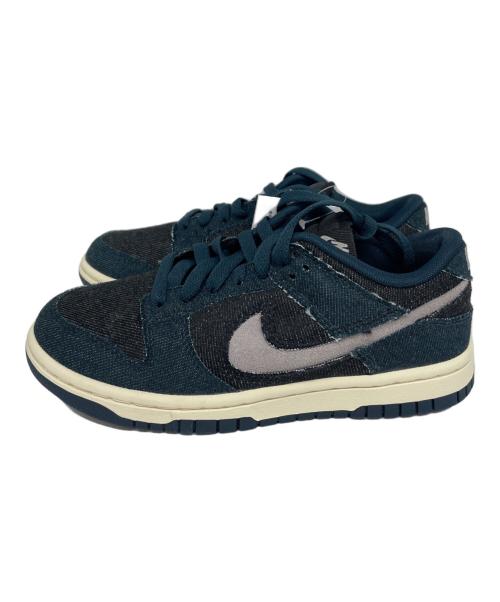 NIKE（ナイキ）NIKE (ナイキ) Dunk Low ネイビー×ブラック サイズ:22.5cmの古着・服飾アイテム