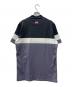 BRIEFING (ブリーフィング) ゴルフウェア(トップス) ブラック×ホワイト×パープル サイズ:SIZE L：10000円