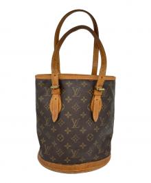 LOUIS VUITTON（ルイ ヴィトン）の古着「バケットPM」｜ブラウン