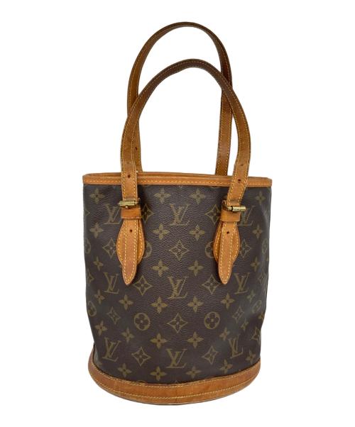 LOUIS VUITTON（ルイ ヴィトン）LOUIS VUITTON (ルイ ヴィトン) バケットPM ブラウンの古着・服飾アイテム