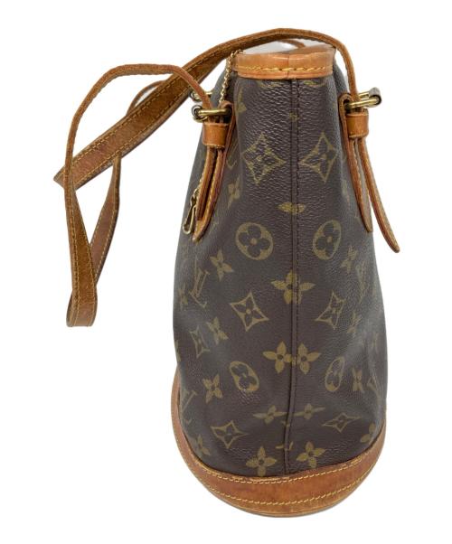 LOUIS VUITTON（ルイ ヴィトン）LOUIS VUITTON (ルイ ヴィトン) バケットPM ブラウンの古着・服飾アイテム
