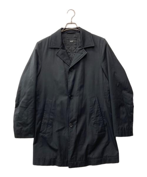 HUGO BOSS（ヒューゴ ボス）HUGO BOSS (ヒューゴ ボス) コート ブラック サイズ:46の古着・服飾アイテム