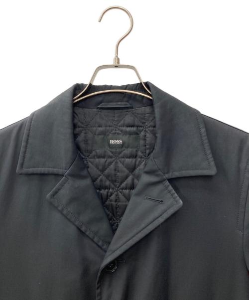 HUGO BOSS（ヒューゴ ボス）HUGO BOSS (ヒューゴ ボス) コート ブラック サイズ:46の古着・服飾アイテム