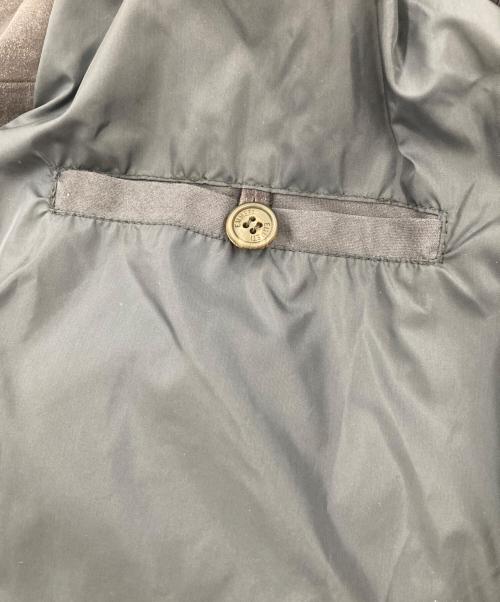 EMMETI（エンメティ）EMMETI (エンメティ) スエード スタンドカラー ブルゾン ネイビー サイズ:SIZE 48の古着・服飾アイテム