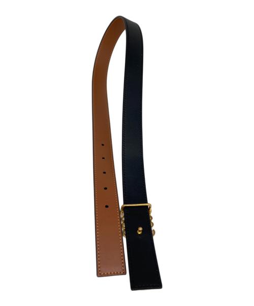 LOEWE（ロエベ）LOEWE (ロエベ) リバーシブルベルト ブラウンの古着・服飾アイテム