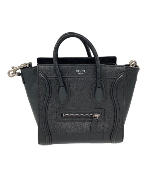 CELINE（セリーヌ）CELINE (セリーヌ) MICRO LUGGAGE ブラックの古着・服飾アイテム
