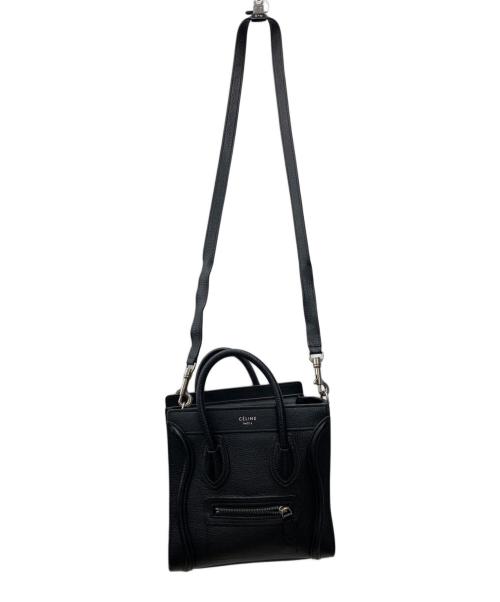CELINE（セリーヌ）CELINE (セリーヌ) MICRO LUGGAGE ブラックの古着・服飾アイテム