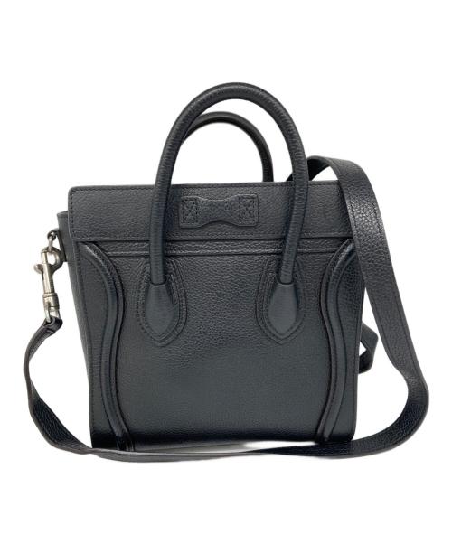 CELINE（セリーヌ）CELINE (セリーヌ) MICRO LUGGAGE ブラックの古着・服飾アイテム