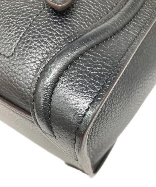 CELINE（セリーヌ）CELINE (セリーヌ) MICRO LUGGAGE ブラックの古着・服飾アイテム