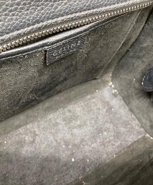 CELINE（セリーヌ）CELINE (セリーヌ) MICRO LUGGAGE ブラックの古着・服飾アイテム