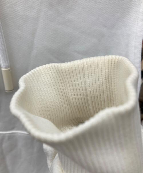 BURBERRY（バーバリー）BURBERRY (バーバリー) ノバチェック切替プルオーバーパーカ ホワイト×ブラウン サイズ:XSの古着・服飾アイテム