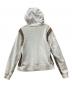 BURBERRY (バーバリー) ノバチェック切替プルオーバーパーカ ホワイト×ブラウン サイズ:XS：20000円