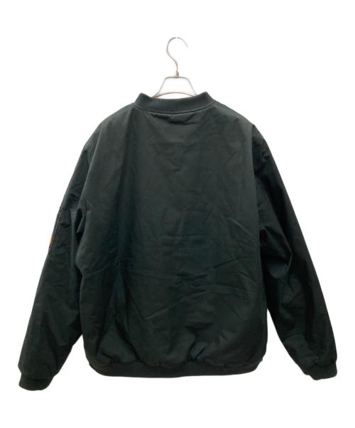 VOLCOM（ボルコム）VOLCOM (ボルコム) ボンバージャケット ブラック サイズ:XXLの古着・服飾アイテム