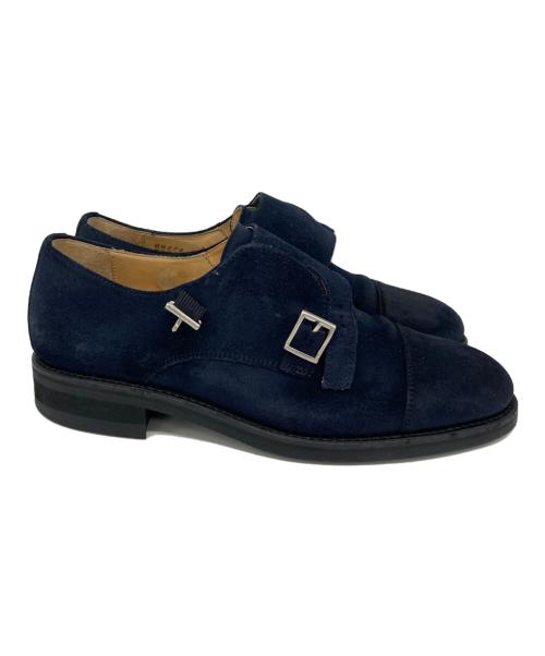 berwick（バーウィック）berwick (バーウィック) スウェードシューズ ネイビー サイズ:6の古着・服飾アイテム