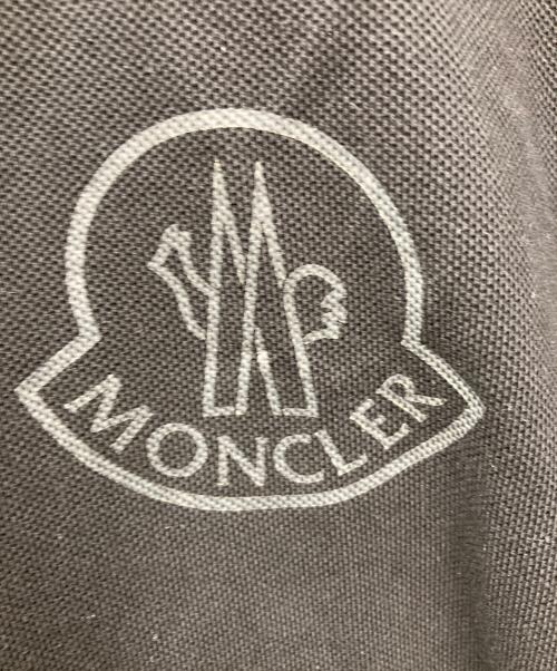 MONCLER（モンクレール）MONCLER (モンクレール) 半袖ポロシャツ ブラック サイズ:XLの古着・服飾アイテム
