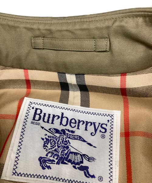Burberry's（バーバリーズ）Burberry's (バーバリーズ) ステンカラーコート オリーブ サイズ:9AB2の古着・服飾アイテム