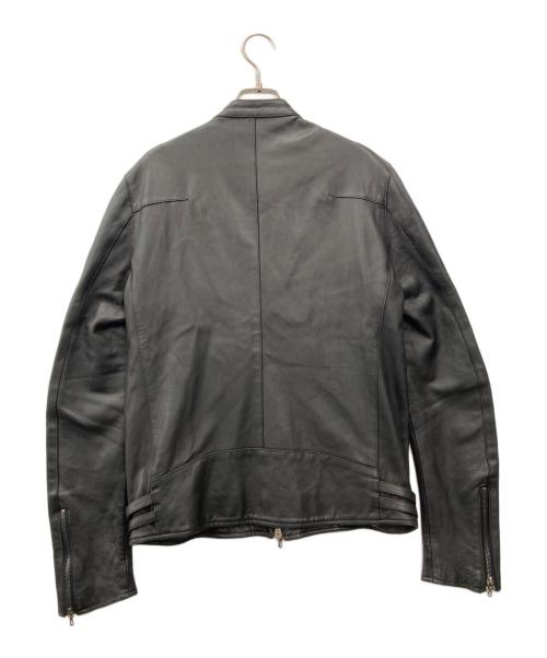 ATTACHMENT（アタッチメント）ATTACHMENT (アタッチメント) レザージャケット ブラック サイズ:3の古着・服飾アイテム