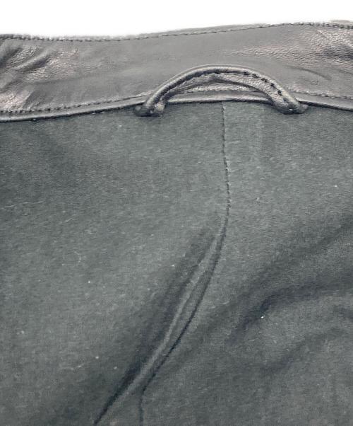 ATTACHMENT（アタッチメント）ATTACHMENT (アタッチメント) レザージャケット ブラック サイズ:3の古着・服飾アイテム
