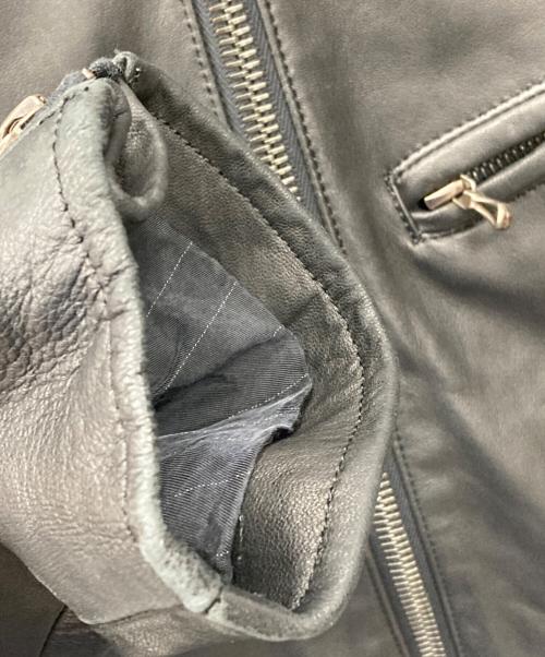 ATTACHMENT（アタッチメント）ATTACHMENT (アタッチメント) レザージャケット ブラック サイズ:3の古着・服飾アイテム
